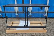 Glass Terrarium with Mesh 60x30x40 F