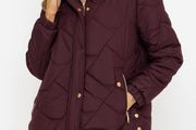 J'amie LA Vie Burgandy jacket fits size UK 16/18