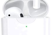 Wireless Headphones, Wireless Earbuds 3D HiFi Stereo Headphones Noise Cancellation in-Ear Built-in Mic with Charging Case, IPX6 Waterproof