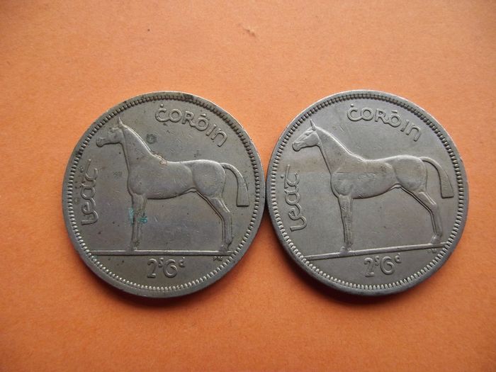 Irish Half Crown at your choice in range (1951-1967)
