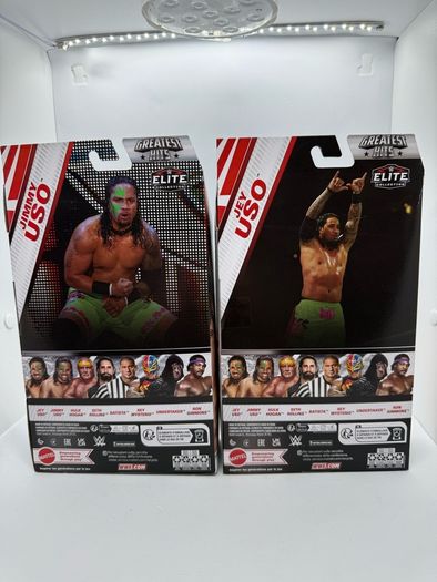 wwe Jimmy uso & Jey uso The USO's action figures