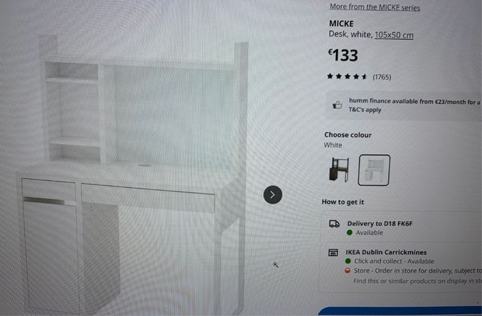 Kids desk chair