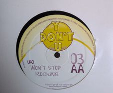 Ufo - nu world/won't stop rocking - 2003 hardcore
