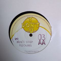 Ufo - nu world/won't stop rocking - 2003 hardcore