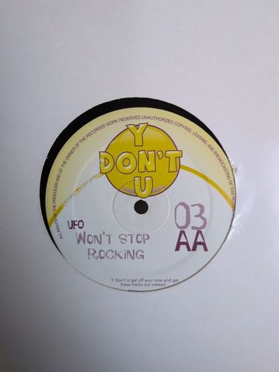 Ufo - nu world/won't stop rocking - 2003 hardcore