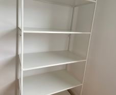 IKEA Shelving unit metal/white