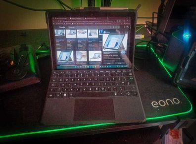 Microsoft Surface Go 3, Keyboard, Pen, Armor Case