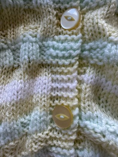 knitting  baby sleeping bag