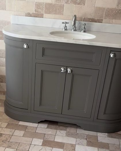 Matching vanity and  LED Mirror