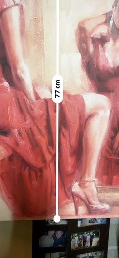 Girl in the red dress