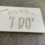 Wedding Countdown Plaque Image 2
