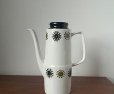 Mid Century British Anchor Hostess Cameo Coffee Pot