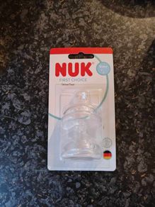 NUK Bottle Teat 2-Pack Size Small