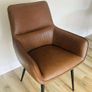 x4  New Becky genuine leather chairs Image 2