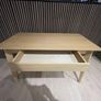 Brand New Light Oak Desk with Drawer Image 2