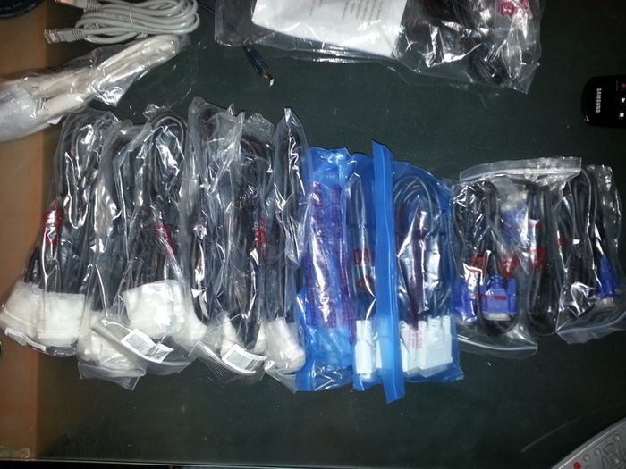 New VGA or DVI Cable Leads 2metres