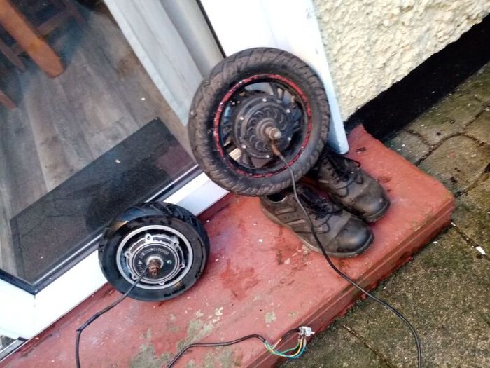 scooter electric parts wheels