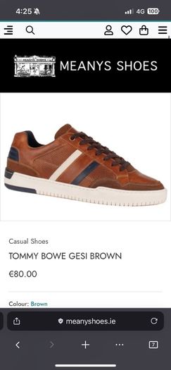 Tommy Bowe Gesi Brown Lloyd & Price Casual Shoes