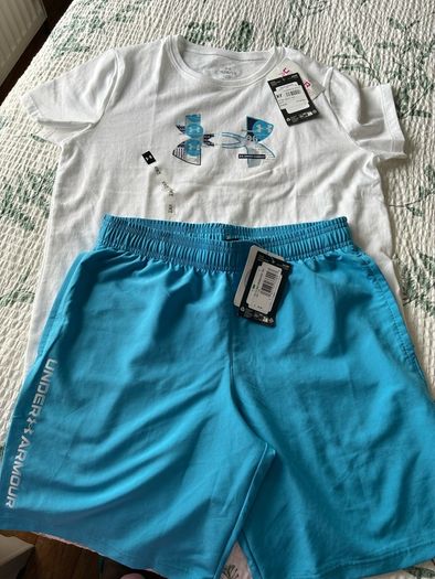 boys shorts set under armour