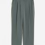 High Waisted Tailored Trousers Image 5