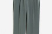 High Waisted Tailored Trousers