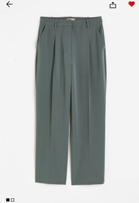 High Waisted Tailored Trousers
