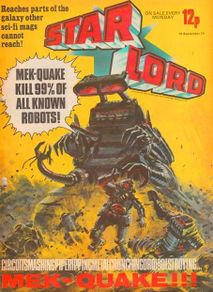 Star Lord-Vintage UK Comics #19 - 16th Sept 1978 - IPC Magazines-Very Fine- Near Mint Condition