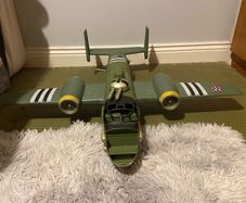 The Corps plane, The Rock Base, assorted other vehicles and figures.
