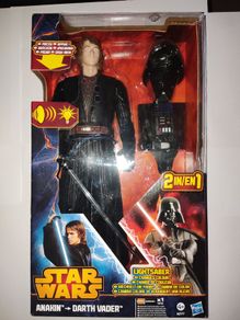 INC POST Star wars 2 in 1 anakin to Darth Vader electronic action figure hasbro