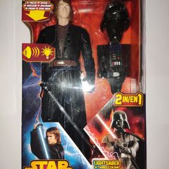 INC POST Star wars 2 in 1 anakin to Darth Vader electronic action figure hasbro