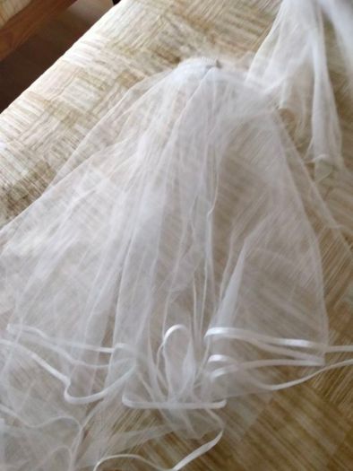 Communion dress and Shoes Veil Dressing gown