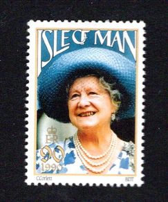 1990 Isle of Man 90th Birthday of Queen Elizabeth Commemorative Stamps Mint Never Hinged (MNH)