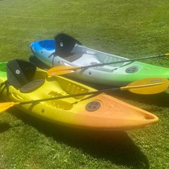 2 X Perception Scooter Sit On Top Kayaks