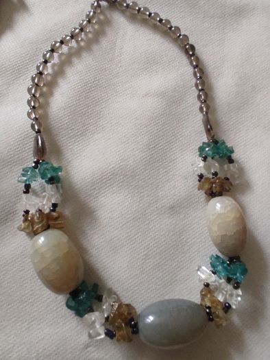 Gemstone necklace