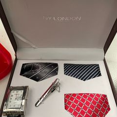 Men's watch and cufflings gift set my London