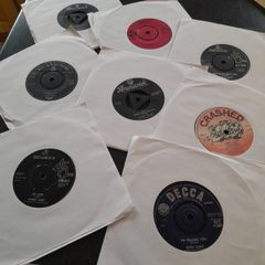 8 x Rare Vinyl 7" Records - Country / Easy Mainly 60s