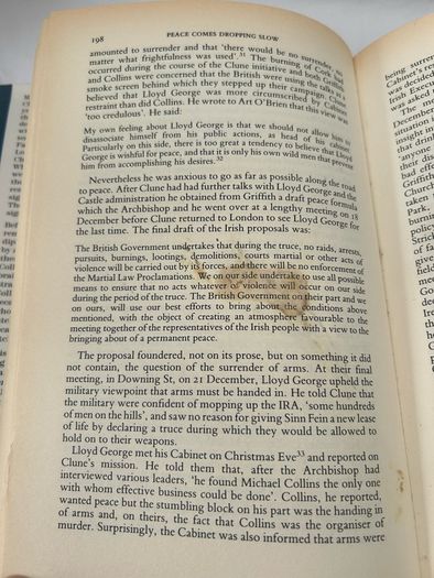 Michael Collins A Biography Tim Pat Coogan - RARE SIGNED 1990 Hutchinson HB