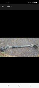 Renault master, movano rear axle