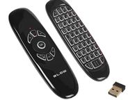 main image for ad New 2.4GHz Wireless QWERTY Mini Keyboard Air USB TV Mouse Remote Control # 1498