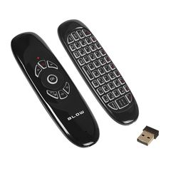 New 2.4GHz Wireless QWERTY Mini Keyboard Air USB TV Mouse Remote Control # 1498