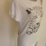 Cream tiger top size UK12 EU40 Postage included Image 2