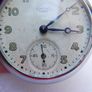 Vintage White Smiths Empire CASED CYLINDER POCKET WATCH (in working order) Image 8