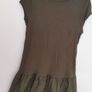 Olive green Mango maxi dress Image 2