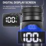 Outdoor Multifunctional Portable Rechargeable Flashlight with Premium Case, Featuring High-intensity Strobe, Telescopic Zoom, Magnetic Attachment, Extended Runtime, COB Work Light, Multi-purpose Side Light. Suitable for Home, Camping Image 3