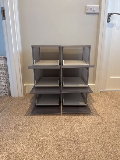 Joseph Joseph Stackable Shoe Storage Cases (6 individual units)
