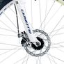 19" Coyote Blue Ridge Gents FS Disc, 21 Speed, Blue/White Image 2