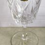 Vintage VMC REIMS France Crystal Cordial Glasses - 2 Set of 4 - 3.5 inches tall each set is 28.00 euro. Image 3