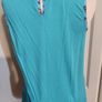 Aqua print woven vest. Brand new Image 3