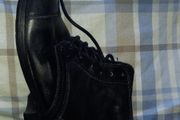 Red Tape Ankle Boots - New Black - Leather