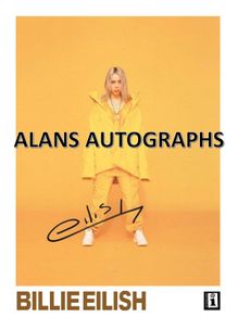 Billie Eilish Autograph